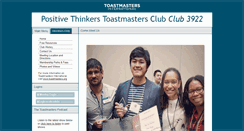 Desktop Screenshot of positivethinkers.ca